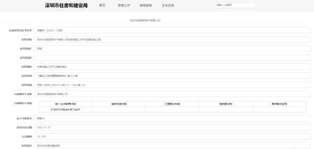 天眼查行政处罚决定书（天眼查会留下访客记录吗） 第5张